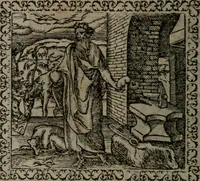 An illustration from Emblemata : et aliquot nummi antiqui operis (1566)