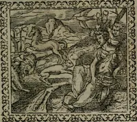 An illustration from Emblemata : et aliquot nummi antiqui operis (1566)