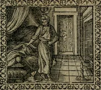 An illustration from Emblemata : et aliquot nummi antiqui operis (1566)