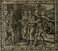 An illustration from Emblemata : et aliquot nummi antiqui operis (1566)
