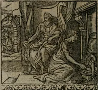 An illustration from Emblemata : et aliquot nummi antiqui operis (1566)