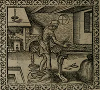An illustration from Emblemata : et aliquot nummi antiqui operis (1566)