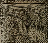 An illustration from Emblemata : et aliquot nummi antiqui operis (1566)