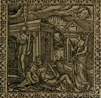 An illustration from Emblemata : et aliquot nummi antiqui operis (1566)