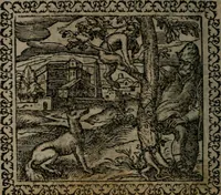 An illustration from Emblemata : et aliquot nummi antiqui operis (1566)