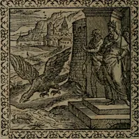 An illustration from Emblemata : et aliquot nummi antiqui operis (1566)