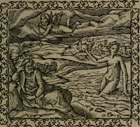 An illustration from Emblemata : et aliquot nummi antiqui operis (1566)