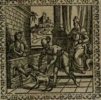 An illustration from Emblemata : et aliquot nummi antiqui operis (1566)