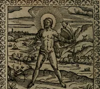 An illustration from Emblemata : et aliquot nummi antiqui operis (1566)