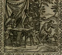 An illustration from Emblemata : et aliquot nummi antiqui operis (1566)