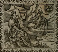 An illustration from Emblemata : et aliquot nummi antiqui operis (1566)