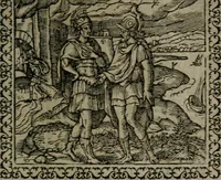 An illustration from Emblemata : et aliquot nummi antiqui operis (1566)