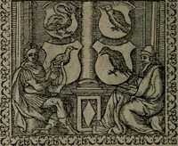 An illustration from Emblemata : et aliquot nummi antiqui operis (1566)