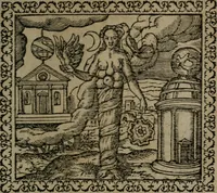 An illustration from Emblemata : et aliquot nummi antiqui operis (1566)