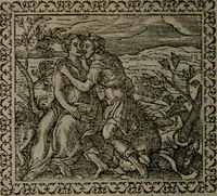 An illustration from Emblemata : et aliquot nummi antiqui operis (1566)