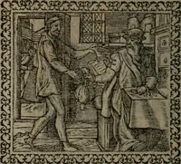 An illustration from Emblemata : et aliquot nummi antiqui operis (1566)