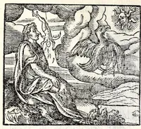 An illustration from Emblemata, et aliqvot nvmmi antiqvi operis, Ioan. Sambvci Tirnaviensis Pannonii (1584)