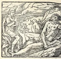 An illustration from Emblemata, et aliqvot nvmmi antiqvi operis, Ioan. Sambvci Tirnaviensis Pannonii (1584)