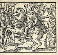 An illustration from Emblemata, et aliqvot nvmmi antiqvi operis, Ioan. Sambvci Tirnaviensis Pannonii (1584)