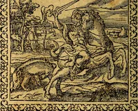 An illustration from Emblemata, et aliqvot nvmmi antiqvi operis (1566)