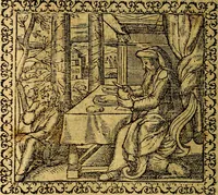 An illustration from Emblemata, et aliqvot nvmmi antiqvi operis (1566)