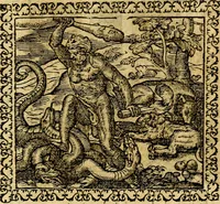 An illustration from Emblemata, et aliqvot nvmmi antiqvi operis (1566)