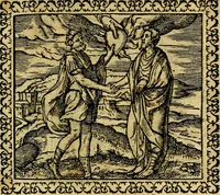 An illustration from Emblemata, et aliqvot nvmmi antiqvi operis (1566)