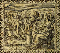 An illustration from Emblemata, et aliqvot nvmmi antiqvi operis (1566)
