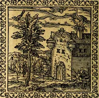 An illustration from Emblemata, et aliqvot nvmmi antiqvi operis (1566)