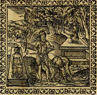An illustration from Emblemata, et aliqvot nvmmi antiqvi operis (1566)