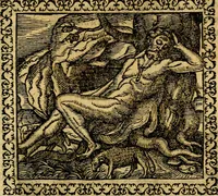 An illustration from Emblemata, et aliqvot nvmmi antiqvi operis (1566)
