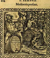 Picture 186 of 281 from Emblemata, et aliqvot nvmmi antiqvi operis (1566), leaf 207