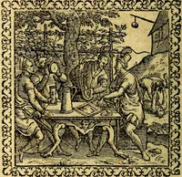 An illustration from Emblemata, et aliqvot nvmmi antiqvi operis (1566)