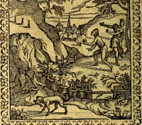 An illustration from Emblemata, et aliqvot nvmmi antiqvi operis (1566)