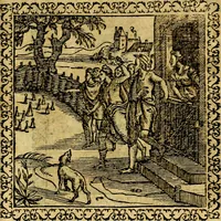 An illustration from Emblemata, et aliqvot nvmmi antiqvi operis (1566)
