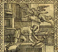 An illustration from Emblemata, et aliqvot nvmmi antiqvi operis (1566)