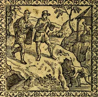 An illustration from Emblemata, et aliqvot nvmmi antiqvi operis (1566)