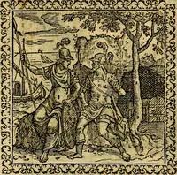 An illustration from Emblemata, et aliqvot nvmmi antiqvi operis (1566)