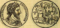 An illustration from Emblemata, et aliqvot nvmmi antiqvi operis (1566)