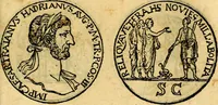 An illustration from Emblemata, et aliqvot nvmmi antiqvi operis (1566)