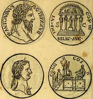 An illustration from Emblemata, et aliqvot nvmmi antiqvi operis (1566)