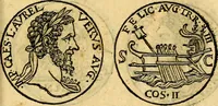 An illustration from Emblemata, et aliqvot nvmmi antiqvi operis (1566)