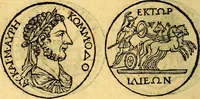 Picture 253 of 281 from Emblemata, et aliqvot nvmmi antiqvi operis (1566), leaf 265
