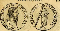Picture 255 of 281 from Emblemata, et aliqvot nvmmi antiqvi operis (1566), leaf 266