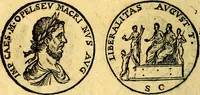 Picture 264 of 281 from Emblemata, et aliqvot nvmmi antiqvi operis (1566), leaf 269
