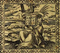 An illustration from Emblemata, et aliqvot nvmmi antiqvi operis (1566)