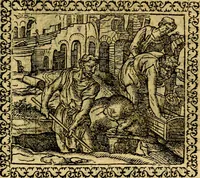An illustration from Emblemata, et aliqvot nvmmi antiqvi operis (1566)