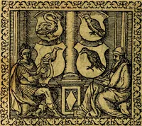 An illustration from Emblemata, et aliqvot nvmmi antiqvi operis (1566)