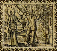 An illustration from Emblemata, et aliqvot nvmmi antiqvi operis (1566)