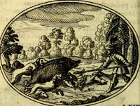 An illustration from Emblemata ethico-politica carmine explicata (1661)